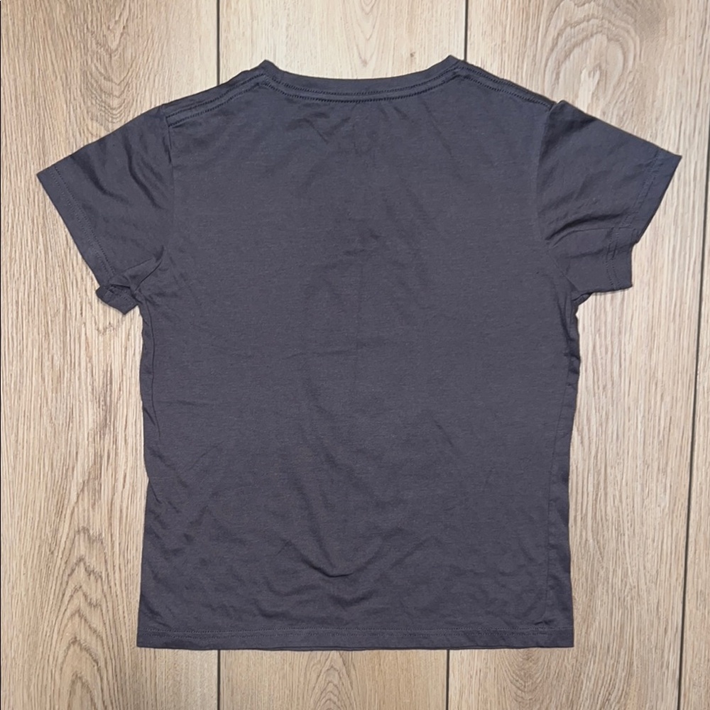 EUC - SHEIN Charcoal Ghost Tee - Picture 3 of 3